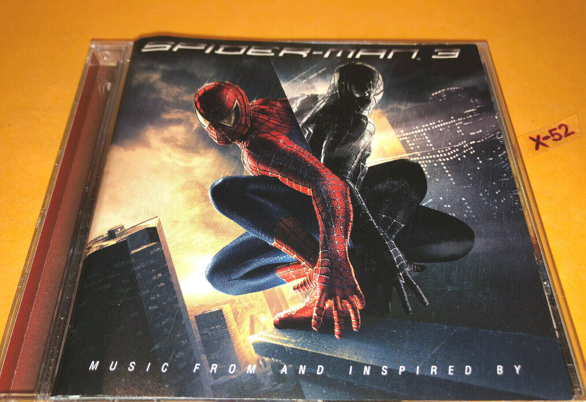 Spider-man 3 CD soundtrack w SANDMAN Card Venom Spiderman Marvel