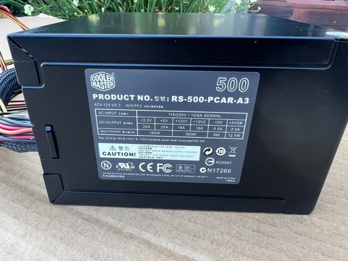 Cooler Master RS-500-PCAR-A3 500W Power Supply - Picture 2 of 5