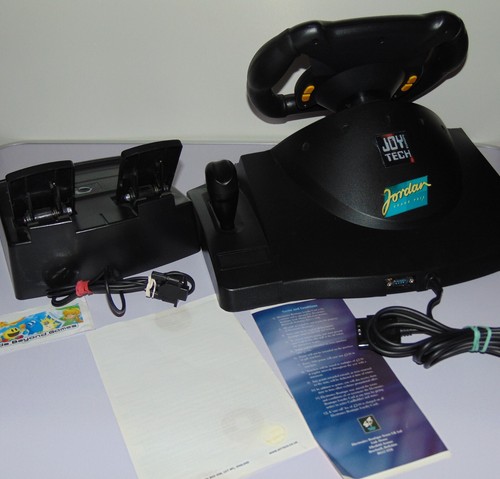 The Official Jordan Grand Prix Racing Wheel II 2 Joy Tech Sony PlayStation 1 PS1 - Picture 6 of 7