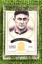 Ty Cobb-2012 National Treasures Bat Card #rd/99 (🍑GEORGIA PEACH🍑)