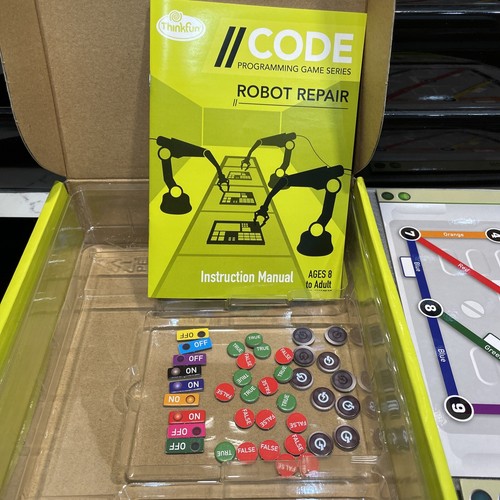 Think Fun CODE Programming Games - Rover Control, Robot Repair & On The Brink - Picture 20 of 23