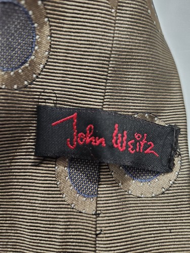 John Weitz Circles Men's Silk Tie F61 - Picture 4 of 4