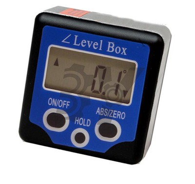   LCD Digital Inclinometer Level Box Gauge Angle   Protractor New #D6