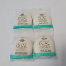 Lot Of 4- Daily Concepts Exfoliating Dual Texture Scrubber