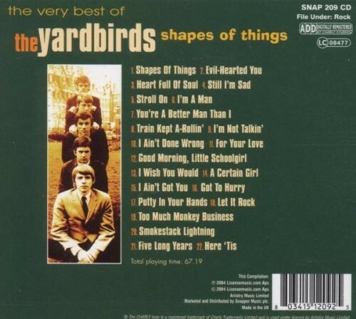 THE YARDBIRDS - BEST OF,THE VERY  CD NEW - Picture 1 of 1