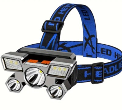 Wasserdichte USB wiederaufladbare Stirnlampe COB 5 LED Stirnlampe Headlight UK