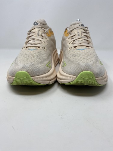 Hoka Clifton 9 Schuhe Damen 8 D Weite Vanille Astral Daily Road Jogging Trainer - Bild 7 von 18