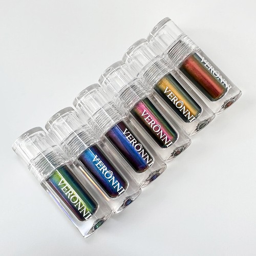 Chameleon Makeup Multichrome Colours Eyeliner Aurora Eyeshadow Metallic Liquid - Picture 7 of 22