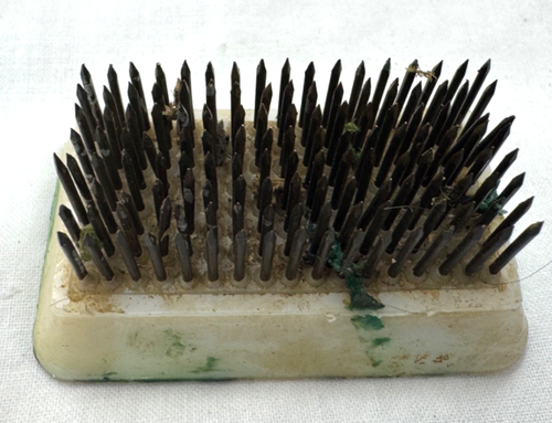 RANE FIORIERE VINTAGE IN METALLO - PER LO PIÙ STILE SPIKE - DIVERSE MISURE - Foto 2 di 23