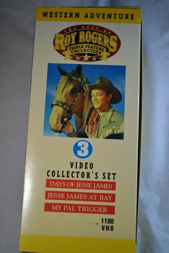 The Best of Roy Rogers Triple Feature Collection VHS - Picture 2 of 3