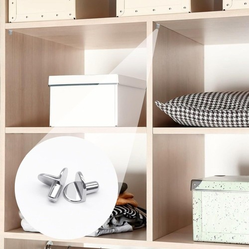 20Pcs Shelf Support Peg 5mm L-Shape Support for Kitchen Furniture Book Shelves - Picture 6 of 14