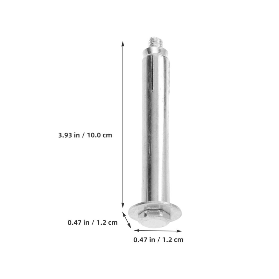 24 pcs Bumps Bolts Concrete Expansion Drywall Anchors Bump Wall