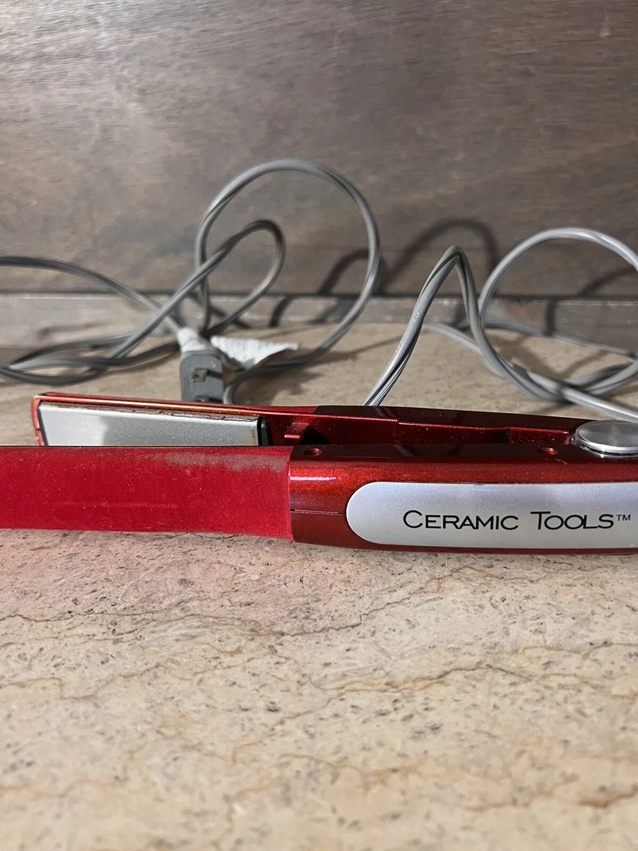 Conair red flat iron top