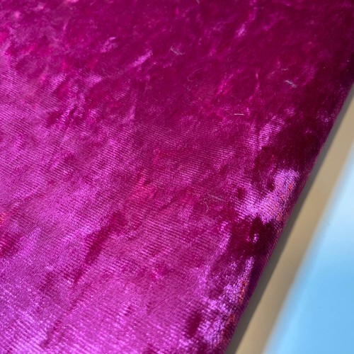 *Sale* Plush Plain Velvet Cushion Fabric Curtain Upholstery Material 58" Meter - Picture 46 of 75