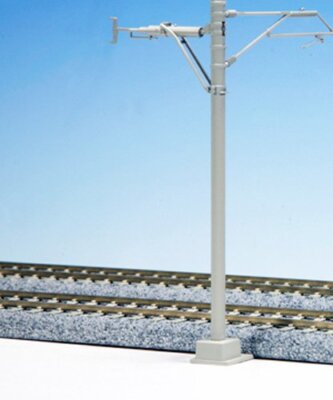 Kato 5-054 Single Wide Track Catenary Poles 12 pcs Ho Scale