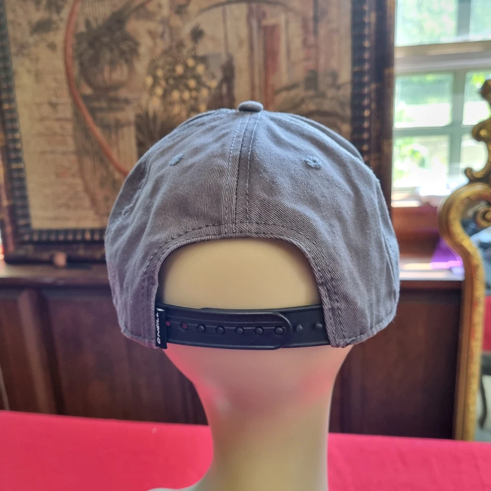 Gorra de béisbol gris perfil medio O'Neill gorra a presión talla única Foto 4 de 4