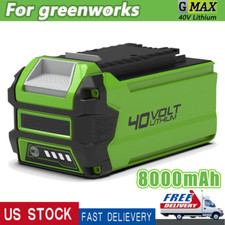 40V 8.0Ah For Greenworks G-MAX 40 Volt Lithium Battery 29472 29462 29252 20202