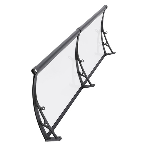 Front Door Awning, Window Door Awning Canopy, Arched Rain Shelter - Picture 7 of 15