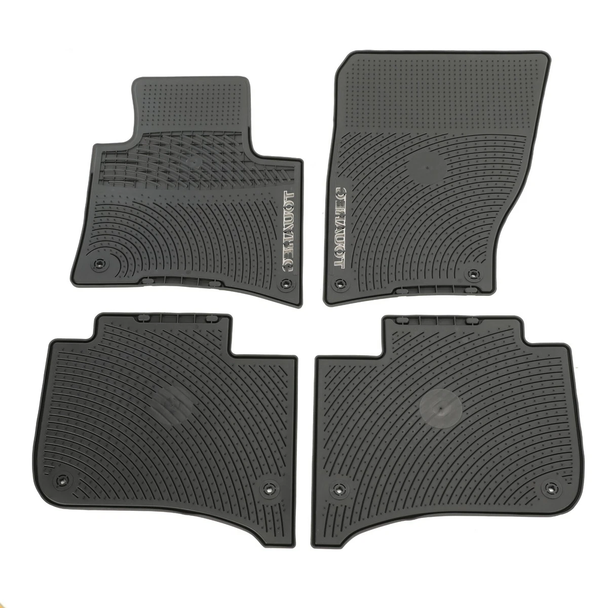 Genuine vw touareg rubber cheap mats