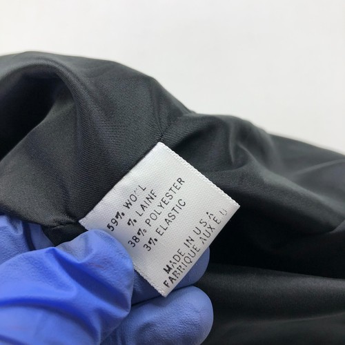 Theory Size 0 Womens Wool Blend 3 Button Blazer Lined Jacket Black - Picture 16 of 20