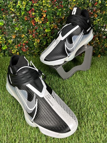 11 Nike Force Zoom Trout 7 Black White Baseball Cleats Shoes CI3134-005 Mens 11