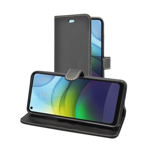 Per Motorola G9 Case Batteria Portafoglio Flip Similpelle Stand Slot Scheda - Picture 15 of 15
