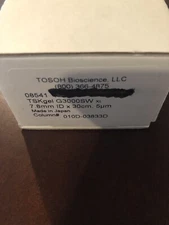 BRAND New TOSOH 08541 TSKgel G3000SW xL 7.8mm ID x 30cm 5µm COLUMN