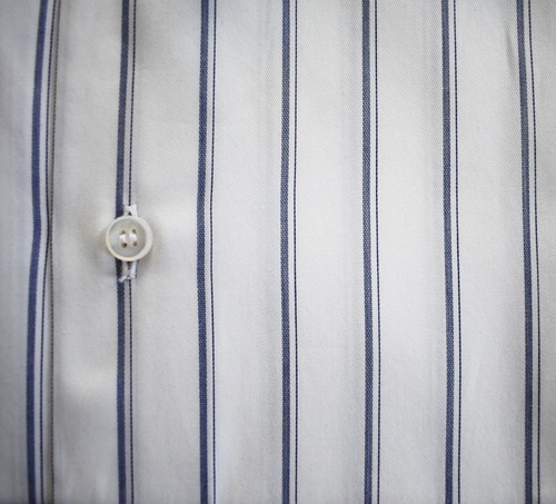 ๐๏ธ $650 Auth BRIONI *PARIOLI* 100% COTTON FITTED FIT Men's Dress Shirt 46/18 - Picture 6 of 11