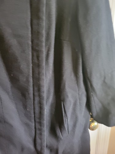 Mossimo Black Women's Wool Moto Style Lined Jacket Size XL - Picture 3 of 11