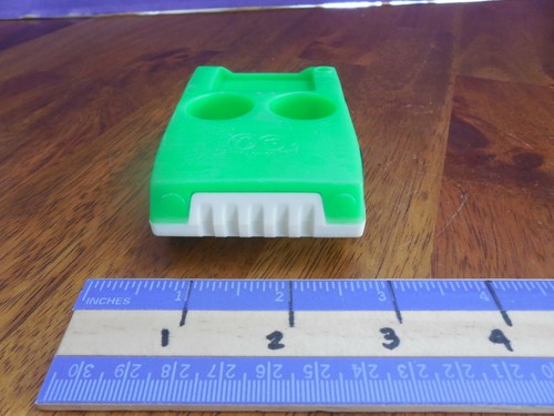 Fisher Price Little People Vintage Green Car 'gas tank' - Picture 4 of 7
