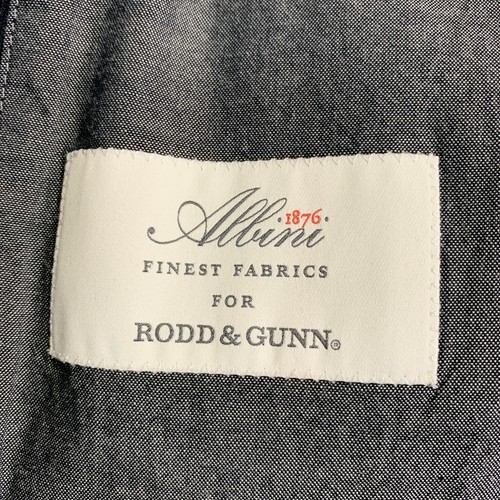 RODD & GUNN Größe L Marineblau Kord Baumwolle SPORTS Passform Einreihig Mantel - Bild 8 von 11