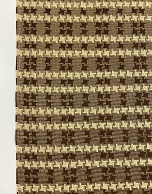 Knoll Century in Hazelnut, Teflon  fin, 12yrds,Update On Traditional Houndstooth