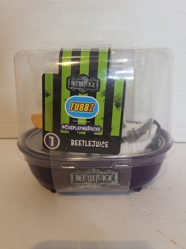 TUBBZ Beetlejuice Collectible Duck Figurine-Limited Edition Collector's Edition - Picture 2 of 9