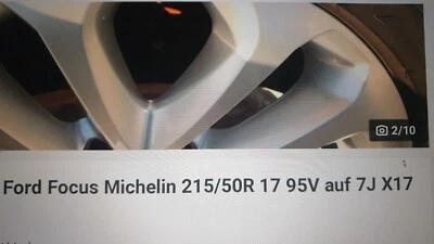 winterreifen auf Alufelgen 215/ 50/ 17 Michelin alpin  - Bild 1 von 4