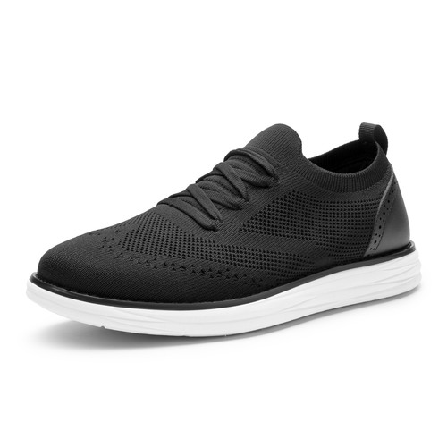 Bruno Marc Men's Mesh Oxfords Sneakers Dress Lace-Up Lightweight Walking Shoes - Picture 37 of 70
