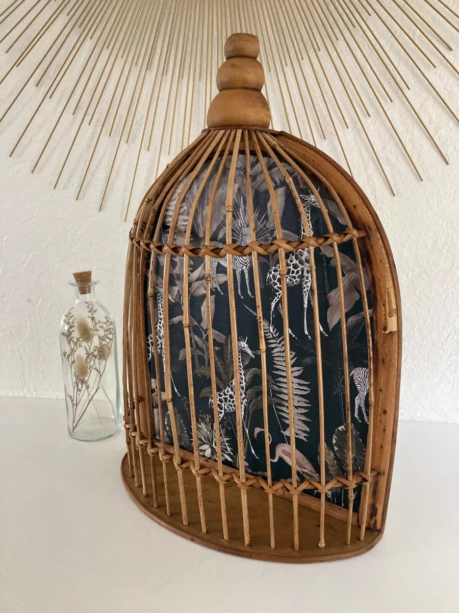 Rattan bird cage sales