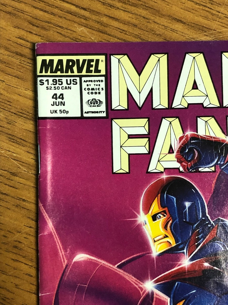 MARVEL COMICS GROUP 1989 MARVEL FANFARE ISSUE 44 IRONMAN DR. DOOM