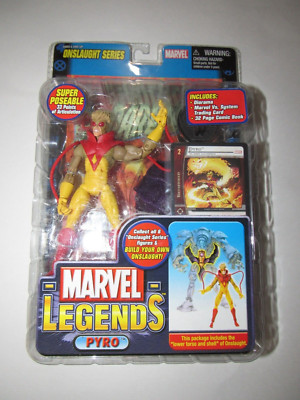 Marvel Legends ToyBiz figure Pyro Onslaught series NEW