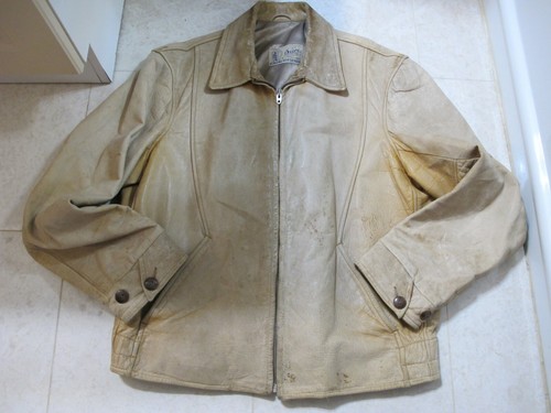 HORSEHIDE BIKER JACKET 40S HORSEHIDE LEATHER MOTOR
