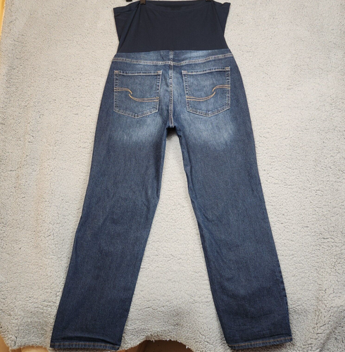 Signature by Levi's Gold XLT Slim Boyfriend Pull-On Over-Belly Maternity Jeans - Picture 7 of 15
