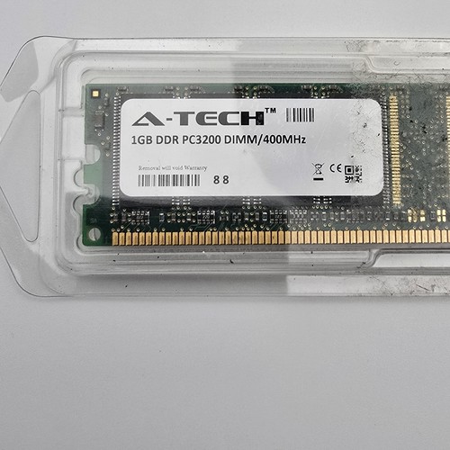 A-Tech 1GB DDR 400Mhz PC3200 Desktop Memory RAM Open Box Never Used - Picture 2 of 4
