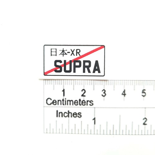RC 1/10 License Plate Scale Sticker Decal Drift Car Onroad Body Licence Number - Picture 216 of 240