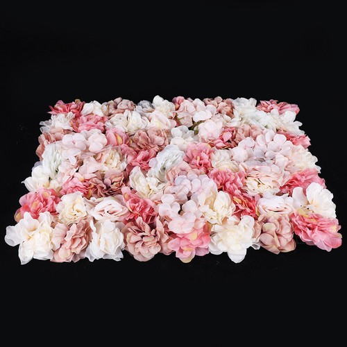 6-Stück Künstliche Rosenwand Blumenwand Hochzeit Deko Kunstblumen Wand 60*40cm - Bild 7 von 15