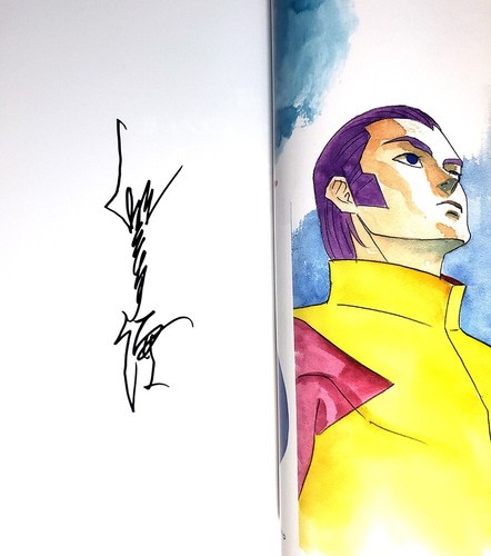 IDEON Dunbine SIGNIERTES KUNSTBUCH Neu HANDSIGNIERT Galaxy Express 999 TOMONORI KOGAWA - Bild 2 von 11