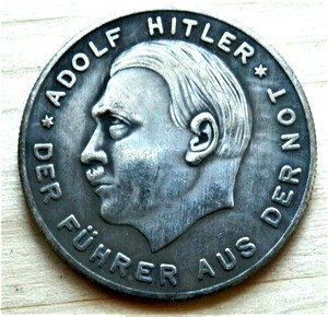 WW2-GERMAN-COMMEMORATIVE-COLLECTORS-50-PFENNIG-COIN