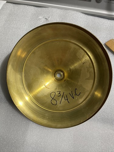8 3/4” solid brass vase cap Unfinished - Picture 5 of 6