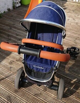 Icandy peach navy and tan sales