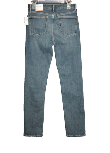 Old Navy Boys Size 16 Karate Slim Denim Jeans Stretch Adjustable Waist 28x31 NEW - Picture 2 of 2