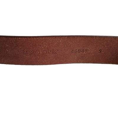 Linnea Pelle Cognac colored belt Linea Pelle Wide Braided Waist Belt Cognac – Saratoga  main image 4
