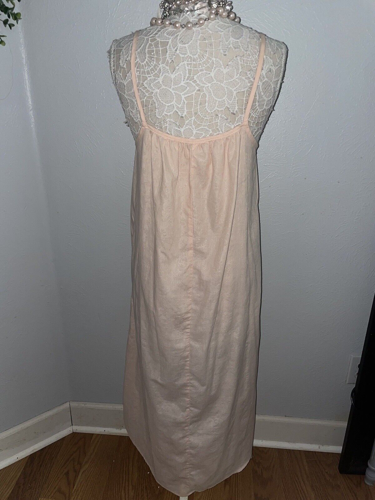 PEACH PRAIRIE GOWN Loose Nightgown No Size Tag Vi… - image 4